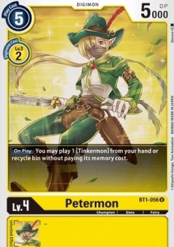 Petermon (BT1-056) - Release Special Booster v1.0 (Uncommon) [SR1.0-BT1-056]