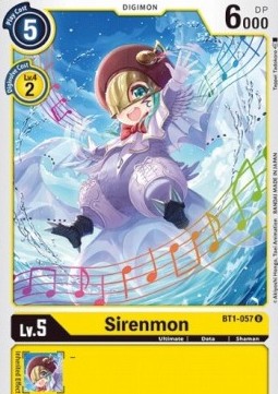 Sirenmon (BT1-057) - Release Special Booster v1.0 (Uncommon) [SR1.0-BT1-057]