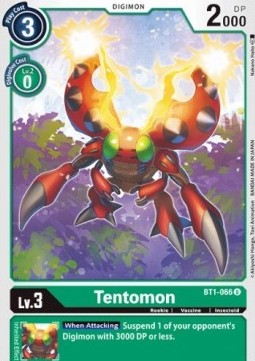 Tentomon (BT1-066) - Release Special Booster v1.0 (Uncommon) [SR1.0-BT1-066]