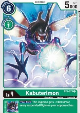 Kabuterimon (BT1-073) - Release Special Booster v1.0 (Common) [SR1.0-BT1-073]
