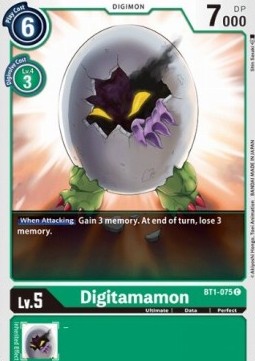 Digitamamon (BT1-075) - Release Special Booster v1.0 (Common) [SR1.0-BT1-075]