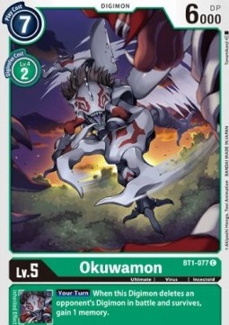 Okuwamon (BT1-077) - Release Special Booster v1.0 (Common) [SR1.0-BT1-077]