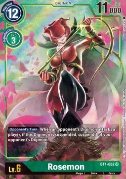 Rosemon (BT1-082) (V.2) - Release Special Booster v1.0 (Alternative Art) [SR1.0-BT1-082]