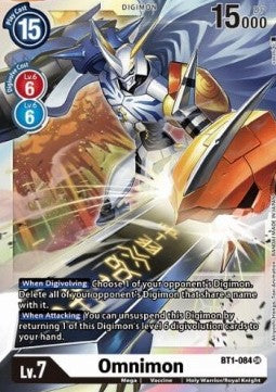 Omnimon (BT1-084) (V.1) - Release Special Booster v1.0 (Super Rare) [SR1.0-BT1-084]
