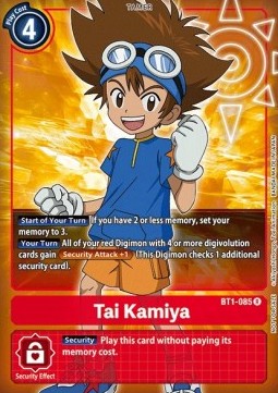 Tai Kamiya (BT1-085) - Promos: Release Special Booster v1.0 (Alternative Art) [SR1.0P-BT1-085]