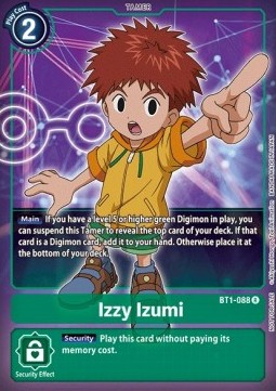 Izzy Izumi (BT1-088) - Promos: Release Special Booster v1.0 (Alternative Art) [SR1.0P-BT1-088]