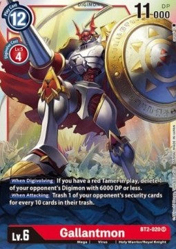 Gallantmon (BT2-020) (V.1) - Release Special Booster v1.0 (Super Rare) [SR1.0-BT2-020]