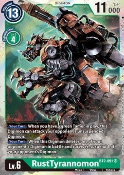 RustTyrannomon (BT2-051) - Release Special Booster v1.0 (Super Rare) [SR1.0-BT2-051]