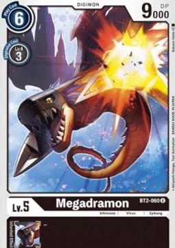 Megadramon (BT2-060) - Release Special Booster v1.0 (Uncommon) [SR1.0-BT2-060]