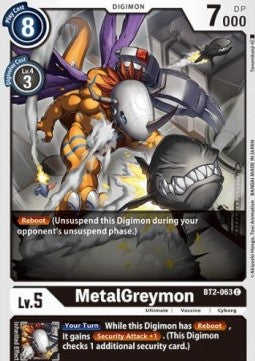 MetalGreymon (BT2-063) - Release Special Booster v1.0 (Common) [SR1.0-BT2-063]
