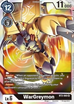 WarGreymon (BT2-065) - Release Special Booster v1.0 (Super Rare) [SR1.0-BT2-065]