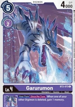 Garurumon (BT2-073) - Release Special Booster v1.0 (Common) [SR1.0-BT2-073]