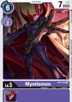 Myotismon (BT2-075) - Release Special Booster v1.0 (Uncommon) [SR1.0-BT2-075]