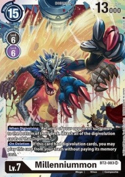 Millenniummon (BT2-083) - Release Special Booster v1.0 (Super Rare) [SR1.0-BT2-083]