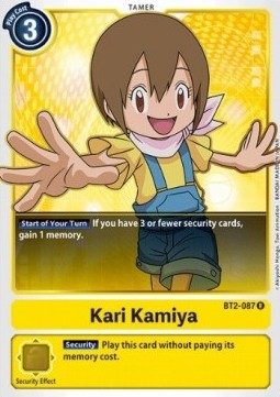 Kari Kamiya (BT2-087) - Release Special Booster v1.0 (Rare) [SR1.0-BT2-087]