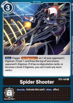 Spider Shooter (BT2-105) - Release Special Booster v1.0 (Uncommon) [SR1.0-BT2-105]