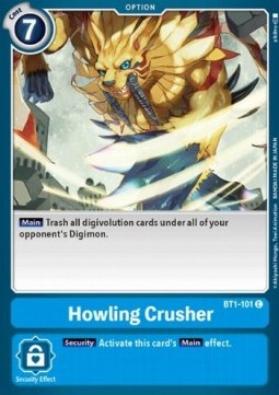 Howling Crusher (BT1-101) - Release Special Booster v1.5 (Common) [SR1.5-BT1-101]