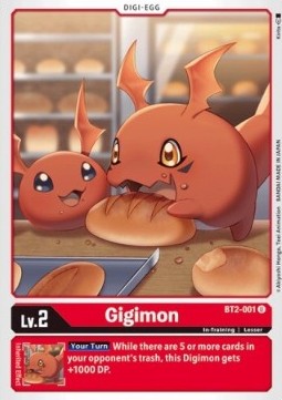 Gigimon (BT2-001) - Release Special Booster v1.5 (Uncommon) [SR1.5-BT2-001]