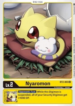 Nyaromon (BT2-003) - Release Special Booster v1.5 (Uncommon) [SR1.5-BT2-003]