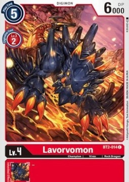 Lavorvomon (BT2-014) - Release Special Booster v1.5 (Common) [SR1.5-BT2-014]