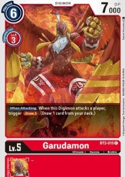 Garudamon (BT2-015) - Release Special Booster v1.5 (Common) [SR1.5-BT2-015]