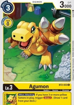 Agumon (BT2-033) - Release Special Booster v1.5 (Common) [SR1.5-BT2-033]