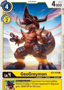 GeoGreymon (BT2-035) - Release Special Booster v1.5 (Common) [SR1.5-BT2-035]