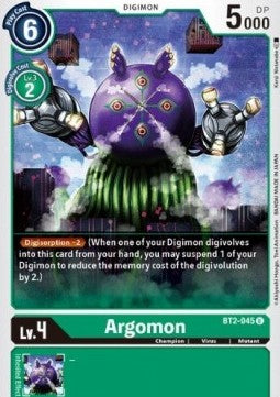 Argomon (BT2-045) - Release Special Booster v1.5 (Uncommon) [SR1.5-BT2-045]