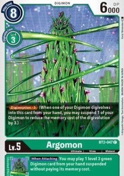 Argomon (BT2-047) - Release Special Booster v1.5 (Common) [SR1.5-BT2-047]