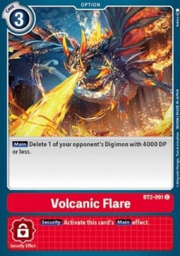 Volcanic Flare (BT2-091) - Release Special Booster v1.5 (Common) [SR1.5-BT2-091]