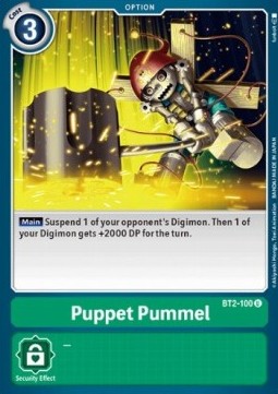 Puppet Pummel (BT2-100) - Release Special Booster v1.5 (Uncommon) [SR1.5-BT2-100]