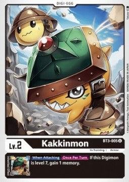 Kakkinmon (BT3-005) - Release Special Booster v1.5 (Uncommon) [SR1.5-BT3-005]