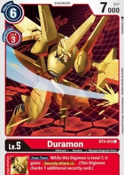 Duramon (BT3-013) - Release Special Booster v1.5 (Common) [SR1.5-BT3-013]