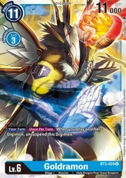 Goldramon (BT3-029) - Release Special Booster v1.5 (Uncommon) [SR1.5-BT3-029]