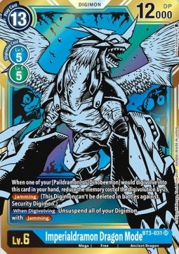 Imperialdramon Dragon Mode (BT3-031) (V.2) - Release Special Booster v1.5 (Alternative Art) [SR1.5-BT3-031]
