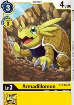Armadillomon (BT3-032) - Release Special Booster v1.5 (Common) [SR1.5-BT3-032]