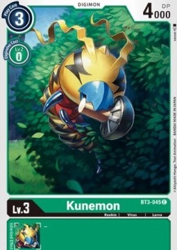 Kunemon (BT3-045) - Release Special Booster v1.5 (Common) [SR1.5-BT3-045]