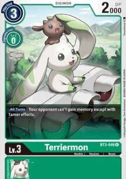 Terriermon (BT3-046) - Release Special Booster v1.5 (Uncommon) [SR1.5-BT3-046]