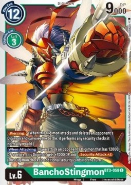 BanchoStingmon (BT3-058) - Release Special Booster v1.5 (Uncommon) [SR1.5-BT3-058]