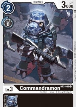 Commandramon (BT3-059) - Release Special Booster v1.5 (Common) [SR1.5-BT3-059]