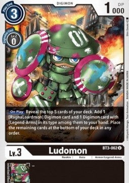 Ludomon (BT3-062) - Release Special Booster v1.5 (Uncommon) [SR1.5-BT3-062]