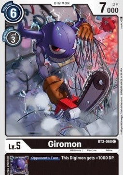 Giromon (BT3-068) - Release Special Booster v1.5 (Common) [SR1.5-BT3-068]