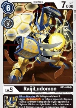 RaijiLudomon (BT3-069) - Release Special Booster v1.5 (Common) [SR1.5-BT3-069]