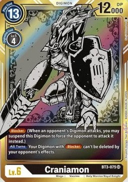 Craniamon (BT3-075) (V.2) - Release Special Booster v1.5 (Alternative Art) [SR1.5-BT3-075]