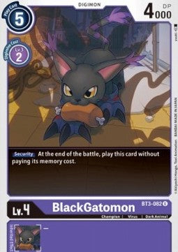 BlackGatomon (BT3-082) - Release Special Booster v1.5 (Uncommon) [SR1.5-BT3-082]
