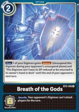 Breath of the Gods (BT3-105) - Release Special Booster v1.5 (Rare) [SR1.5-BT3-105]