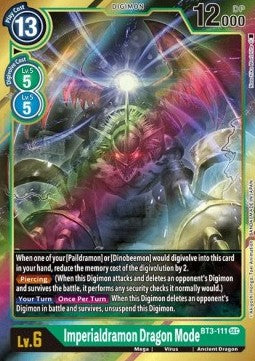 Imperialdramon Dragon Mode (BT3-111) (V.2) - Release Special Booster v1.5 (Alternative Art) [SR1.5-BT3-111]