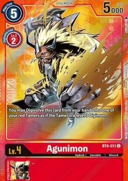 Agunimon (BT4-011) (V.2) - Great Legend (Alternative Art) [BT-04-BT4-011]