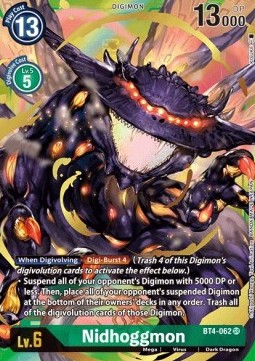 Nidhoggmon (BT4-062) (V.2) - Great Legend (Alternative Art) [BT-04-BT4-062]