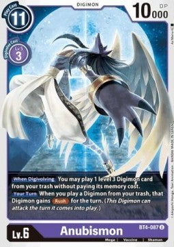 Anubismon (BT4-087) - Great Legend (Uncommon) [BT-04-BT4-087]